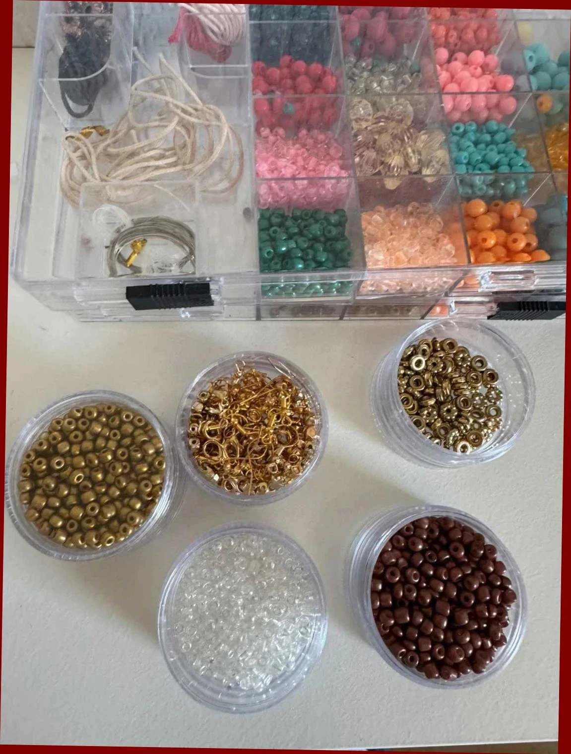 Grande lote de contas para criações DIY – photo 7